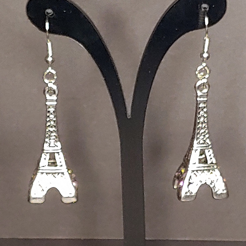 Eiffel tower earrings